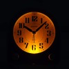 Peakeep Analog Alarm Clock Non-Ticking Silent, Optional 7 Wake-up Sounds