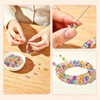 2100Pcs Glass Beads 2mm Round Seed Beads for Jewelry Making