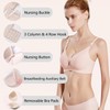 Nursing Bra Women's Pregnancy Breathable Nursing Bra Without Underwire Seamless