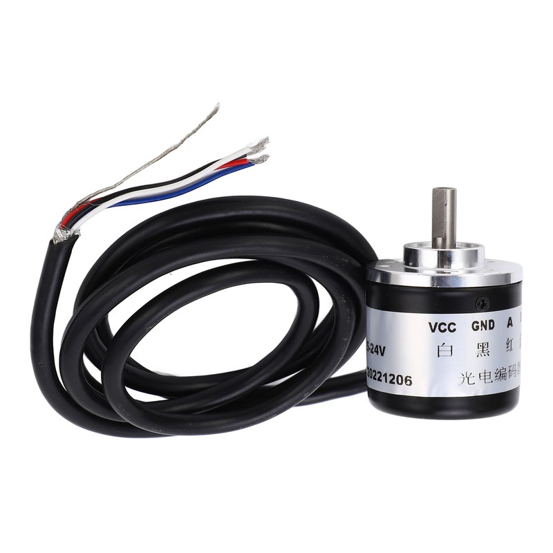 Photoelectric Rotary Encoder Gear Box Motor Incremental Encoder 6mm D