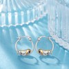 Beagle Earrings 925 Sterling Silver Beagle Hoop Earrings Cute Dog