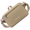 TINYAT Crossbody Bag for Women Waterproof Shoulder Bag Beige Crossbody
