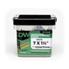 Big Timber 1GDW7114W #7 x 1-1/4 in. White Garage Door