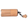 Manual Coffee Grinder Adjustable Coarseness Quiet Portable Wooden Hand Crank