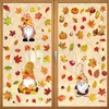 Autumn Window Stickers, 93Pcs Autumn Decorations Double-Sided Stickers, Fall Maple