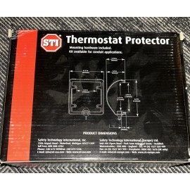 Safety Technology International STI-9105 Thermostat Protector Cover + Key Lock