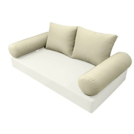 |COVER ONLY| STYLE 1 Full Bolster Pillow Daybed Porch Swing Knife Edge AD005