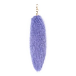 Izemisonico Tail Key Holder, Mofufufu, Tail, Accessory, Cosplay, Fox, Dog, Cute Tail, Cosplay, Costume, Costume, Anima, Strap, purple