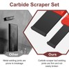 Linkstyle Carbide Scraper, 2 PCS Gasket Scraper Tool for Engine