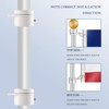 Wanjorlay Pack of 2 flags, pole rings, anti-wrap flags, pole