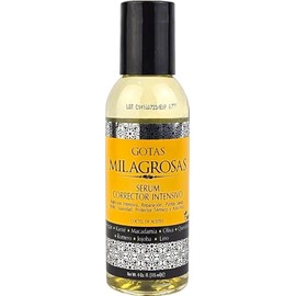 Gotas Milagrosas Intensive Repair Hair Serum 4 fl. oz - Argan, Shea, Macadamia, Olive, Jojoba & Flaxseed Oils - Frizz Control, Split End Repair, Shine Enhancer, Heat Protectant - All Hair Types