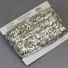 Trims by the Yard 3-Row Metallic Stretch Sequin Trim, 1