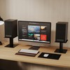 Suptek 7.9 x 6.5" Universal Desktop Speaker Stands – Pair