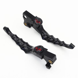 CBCTOC Motorcycle Brake Clutch Lever for 04-15 Harley Sportster 883 1200 XL XR Iron Nightster 48 72(Black)