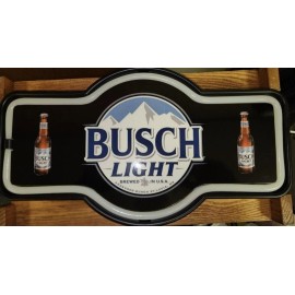 Busch light New Busch Lite  17" x 10" promotional  Led Neon Light Sign. Man Cave.  Gift Idea