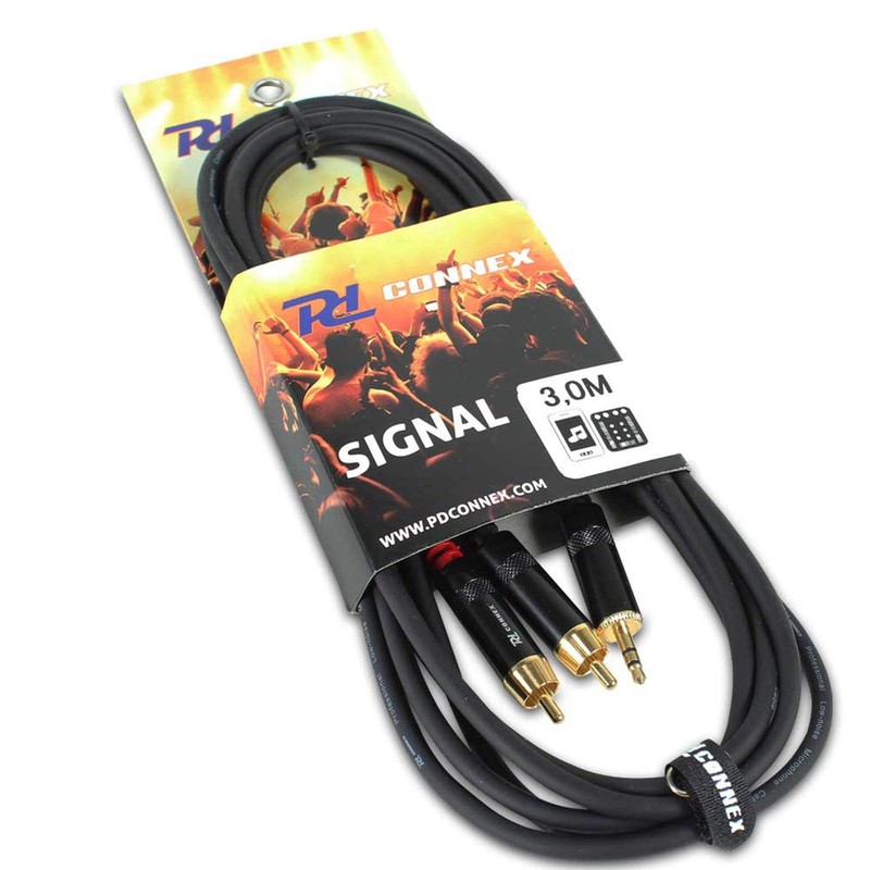 Power Dynamics PD Connex Audio Cable Signal Cable 3.5 mm