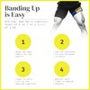 Blood Flow Restriction Bands - 2 Pack for Legs, Booty