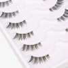 Lavi Lashes 6 Lash Pairs Cat Eye Strip Natural False