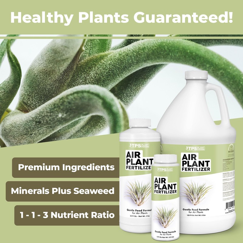TPS NUTRIENTS Air Plant Fertilizer for All Tillandsia Air Plants,