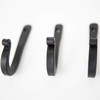 Stur-De Decorative Wrought Iron Hooks for Wall - Heavy Duty