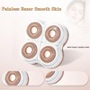 Women Legs Remover Replacement Heads, Compatible with Flawless Legs Shaver