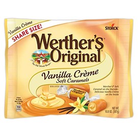 Werther’s Original Soft Vanilla Crème Caramel Candy, 10.8 Oz Bag