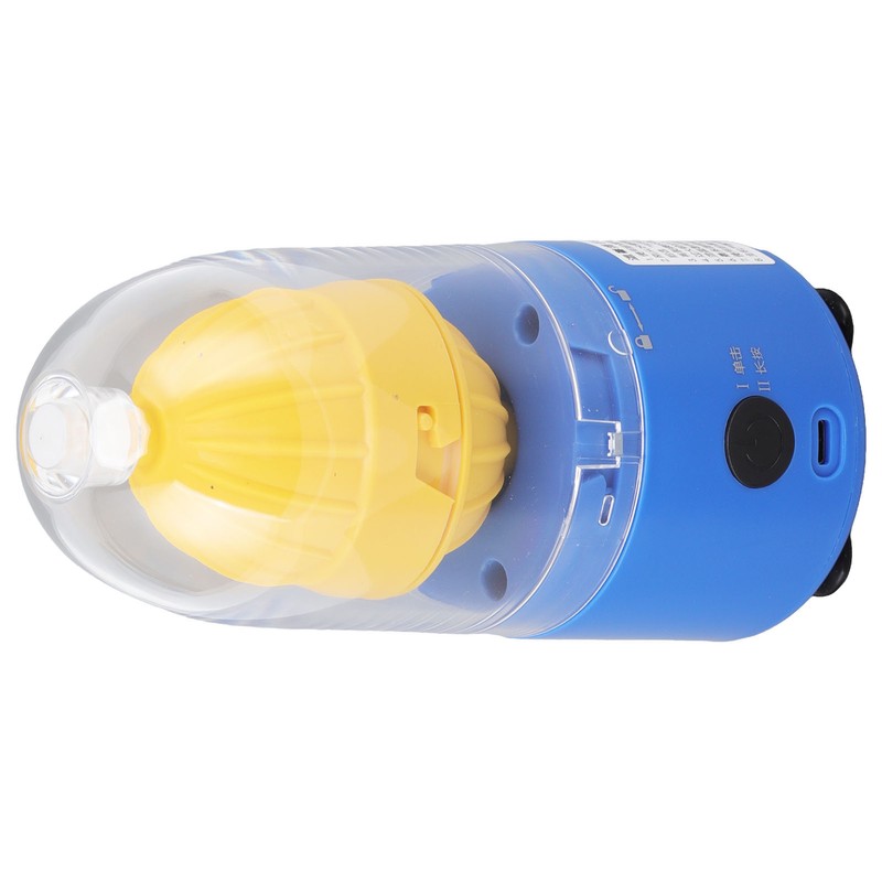 Egg Scrambler Blue Electric Food Grade Material Silicone Bottom Dishwasher