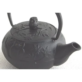 [Southern 鉄器 急須 Owl Patterns] 0.3l Size: 140 X 105 X Height 125 mm Weight: 670g