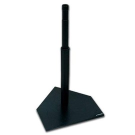 CHAMPRO Heavy Duty Reinforced Rubber Adjustable Batting Tee (21 to 36 inches), Black