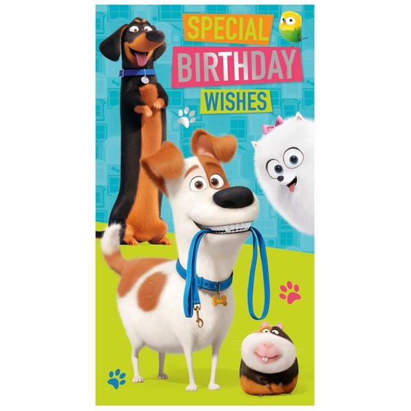 Secret life of Pets 2 General Birthday Card