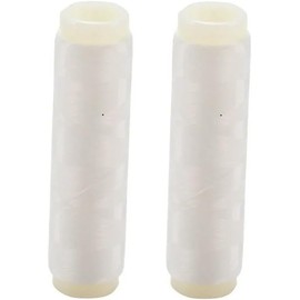 2Pcs Fishing Thread Nylon Elastic Invisible Magic Fishing Line Fishing Bait Thread 0.1/0.2 mm Length 656 Feet Per Spool Stretchy Fishing Line Clear Monofilament String Fly Line