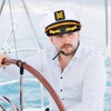 DEARMAMY Yacht Sailor Hat:Captain Hat Funny Adjustable White Sailor Cap