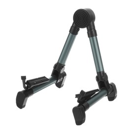 sourcing map Foldable Guitar Stand A-Frame Folding Guitar Folding Upright Guitar Stand Metal Guitar Stand for Guitar, Violin, Electric Guitar, Dark Grey, 1 Pcs