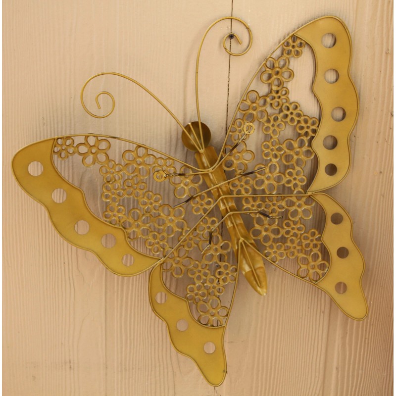 SHORELY YOURS DECOR Metal Butterfly Wall Decor - Extra Large