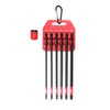 Protorq Long Impact Bit Set, TORX, 6-Inch Length, 6-Piece with