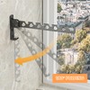 Vueinrg Wall Clothes Hook, Foldable Clothes Rack, Clothes Hook, 180°