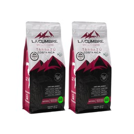 La Cumbre Specialty Coffee Whole Bean Medium Roast, Arabica Beans, Low Acid, Gourmet Whole Bean, Vegan, Kosher & Keto Friendly, Natural Process 12 oz, 2 Pack