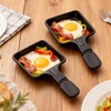 Kosmosta Non-Stick Coated Mini Grill Cheese Pan Melting Accessories for
