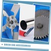 Kisangel Bbq Air Blower Hand-cranking Fan for Outdoor Cooking Portable