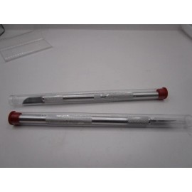 Excel 2 Excel HOBBY Knives Aluminum Crafting Sharp Curved Edge BLADE MADE IN USA