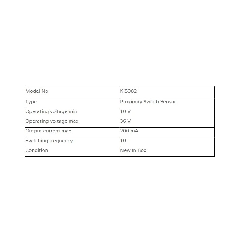 Fits IFM KI5082 Proximity Switch Sensor