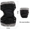 KOMUNJ Stroller Fleece Hand Muff, Universal Waterproof and Windproof Stroller