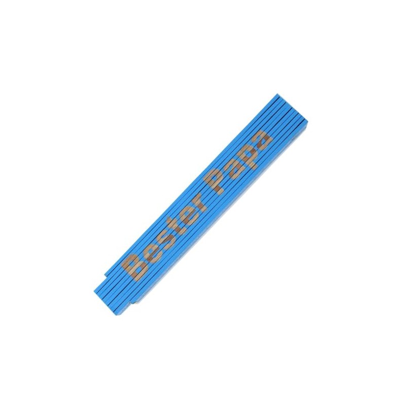 Zollstock Folding Ruler Laser Engraved with your special day Fathers