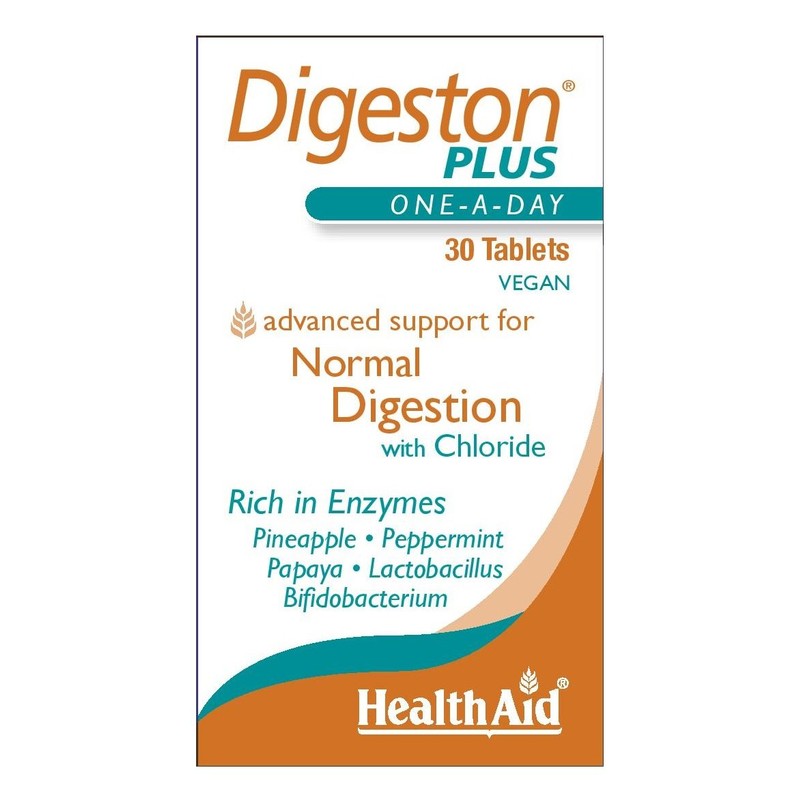 HealthAid DigestonPlus Vegan Tablets, Pack of 30 Tablets