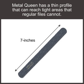 Deborah Lippmann Nail File Set | Emery Board for Manicure, Pedicure | Fingernail Tool for Buffering, Smoothing | Smooth Operator & Metal Queen Bundle