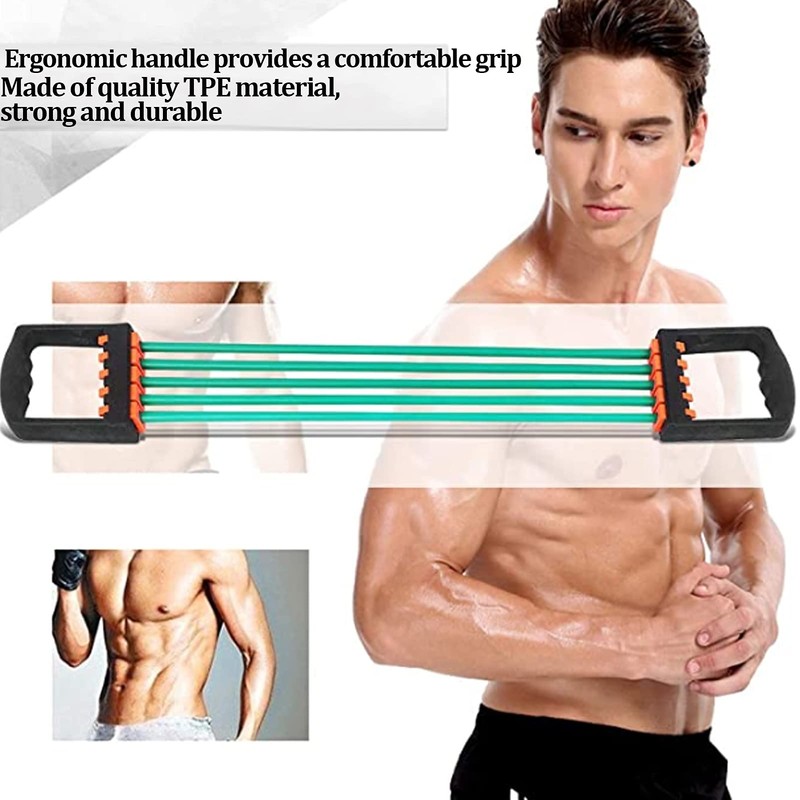 Vitdipy Rubber Chest Expander, High Elasticity Sturdy and Practical Arm