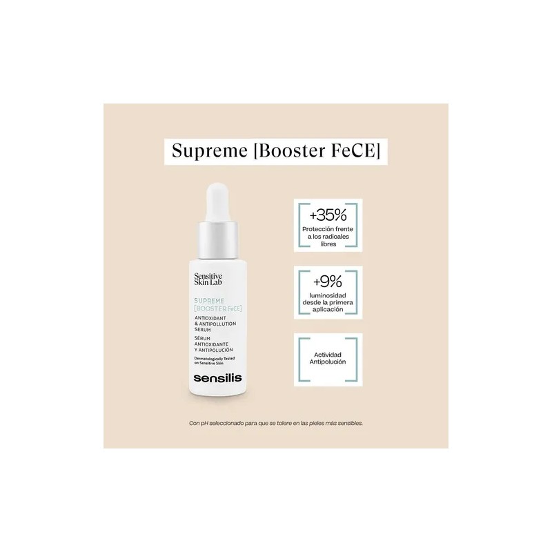 Sensilis Srum Antioxidante Supreme Booster Da Noche Antipolucin 30ml