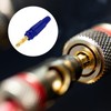 sourcing map 5 Pcs 4mm Banana Plugs, 20A 9.5mm OD