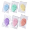 Yapru Clean Face Cleansing Puff, 6 pieces, mixed colors / 얍루 깔끔세안 클렌징퍼프, 6개, 혼합색상
