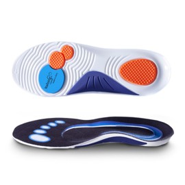 [Sumiru Shop] Insole, Tireless, Posture Support, Standing Work, Shock Absorption, Sports, Arch Support, Adjustable Size (2. White, 10.4 - 10.8 inches (26.5 - 27.5 cm)